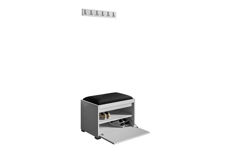 Kenmare Highboard Black/White - Förvaring - Skåp - Förvaringsskåp