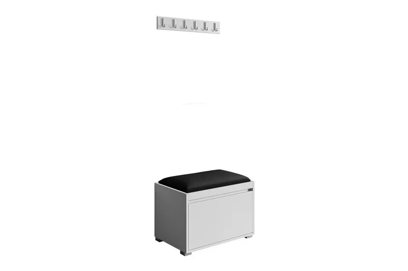 Kenmare Highboard Black/White, undefined