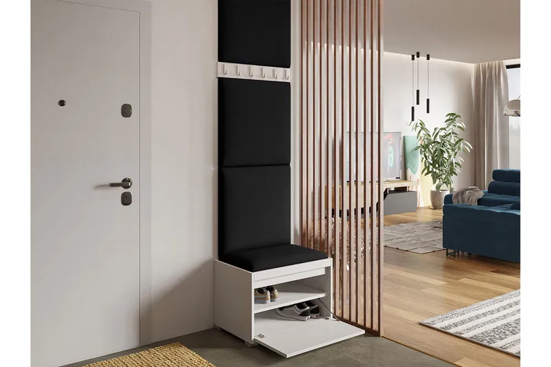 Kenmare Highboard Black/White - Förvaring - Skåp - Förvaringsskåp