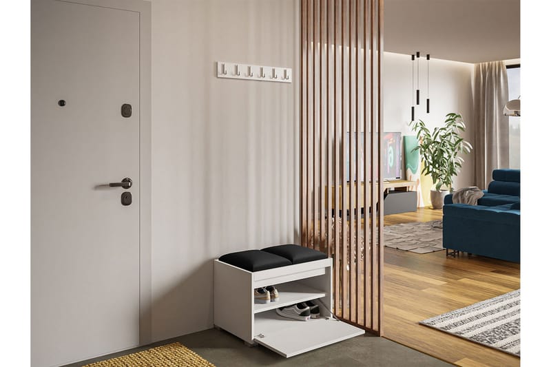 Kenmare Highboard White - Förvaring - Skåp - Förvaringsskåp