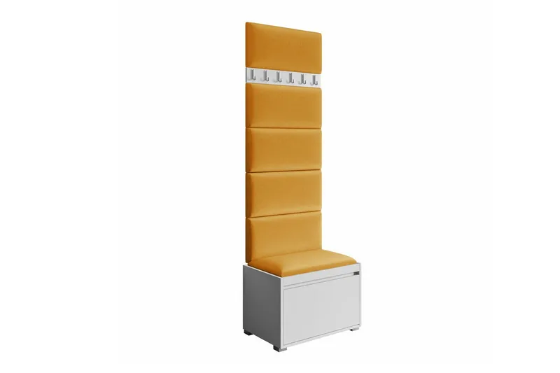 Kenmare Highboard Yellow/White, undefined