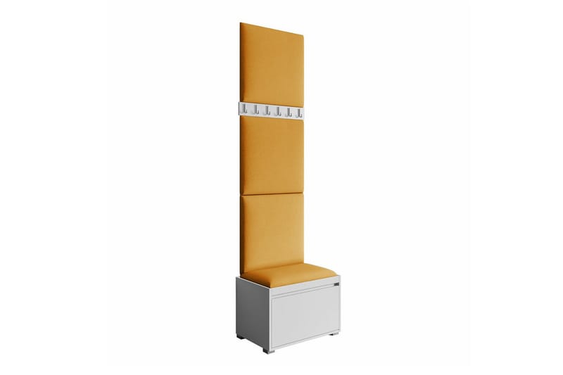 Kenmare Highboard Yellow/White, undefined