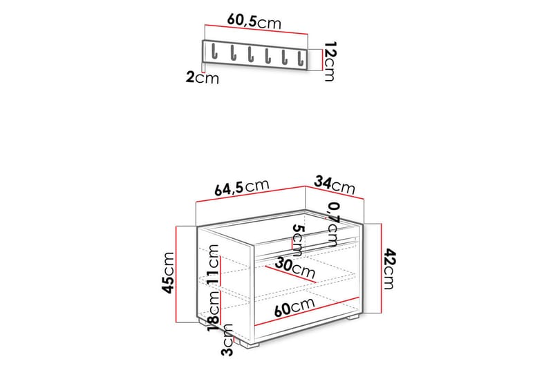 Kenmare Highboard - Förvaring - Skåp - Förvaringsskåp