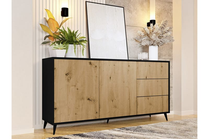 Kintore Highboard - Svart - Förvaring - Skåp - Förvaringsskåp