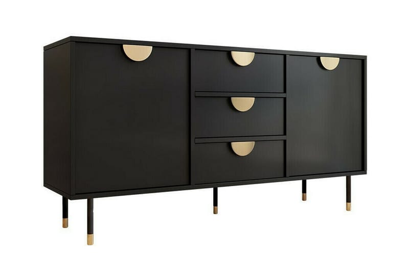 Kintore Highboard - Svart - Förvaring - Skåp - Förvaringsskåp