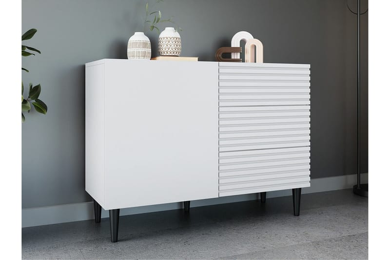 Kintore Highboard - Vit - Förvaring - Skåp - Förvaringsskåp