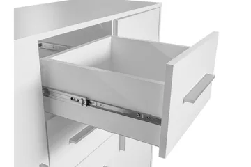 Kintore Highboard - Vit - Förvaring - Skåp - Förvaringsskåp
