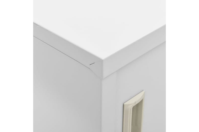 Förvaringsskåp 5 st ljusgrå 90x45x92,5 cm stål - Grå - Förvaring - Skåp - Förvaringsskåp - Omklädningsskåp