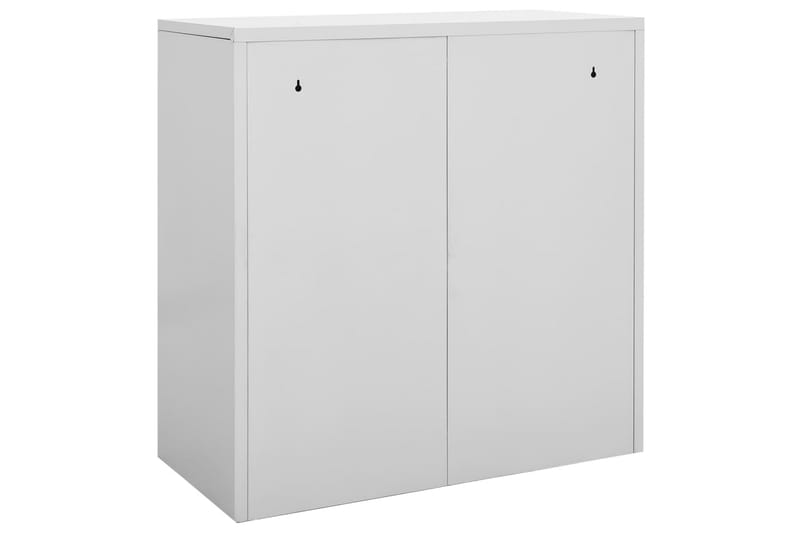 Förvaringsskåp 5 st ljusgrå 90x45x92,5 cm stål - Grå - Förvaring - Skåp - Förvaringsskåp - Omklädningsskåp