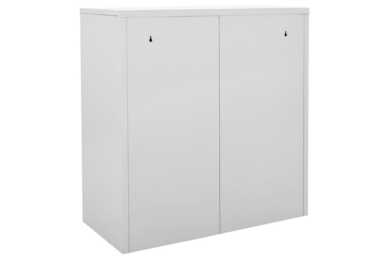 Förvaringsskåp 5 st ljusgrå och röd 90x45x92,5 cm stål - Grå - Förvaring - Skåp - Förvaringsskåp - Omklädningsskåp