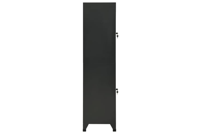 Förvaringsskåp antracit 38x45x180 cm stål - Antracit - Förvaring - Skåp - Förvaringsskåp - Omklädningsskåp