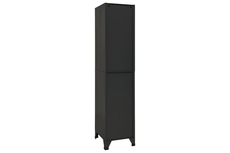 Förvaringsskåp antracit 38x45x180 cm stål - Antracit - Förvaring - Skåp - Förvaringsskåp - Omklädningsskåp