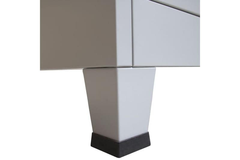 Klädskåp för omklädningsrum med 6 fack stål 90x45x180 cm grå - Grå - Omklädningsskåp