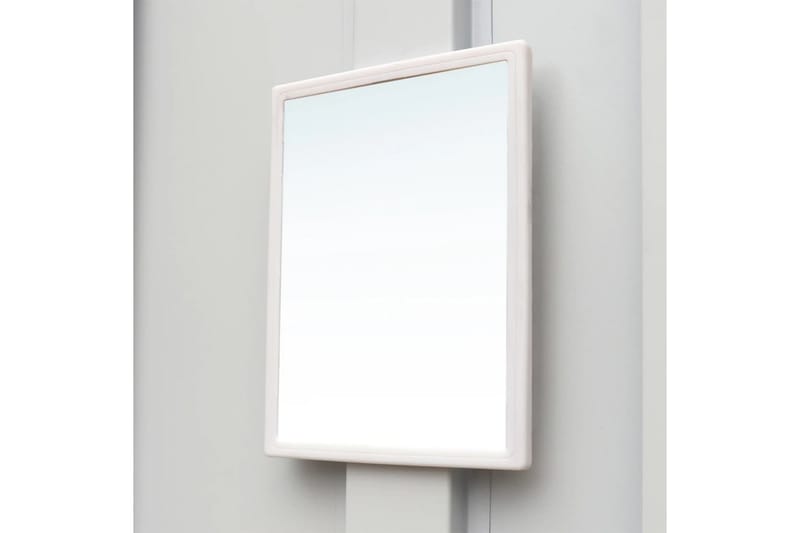 Klädskåp för omklädningsrum med 6 fack stål 90x45x180 cm grå - Grå - Omklädningsskåp