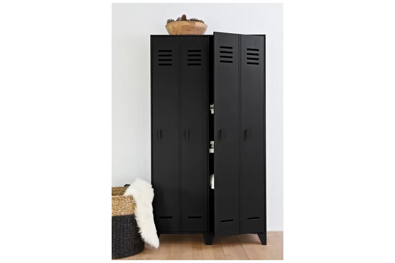 Stijn Förvaringsskåp 40x103 cm - Svart - Förvaring - Skåp - Förvaringsskåp - Omklädningsskåp