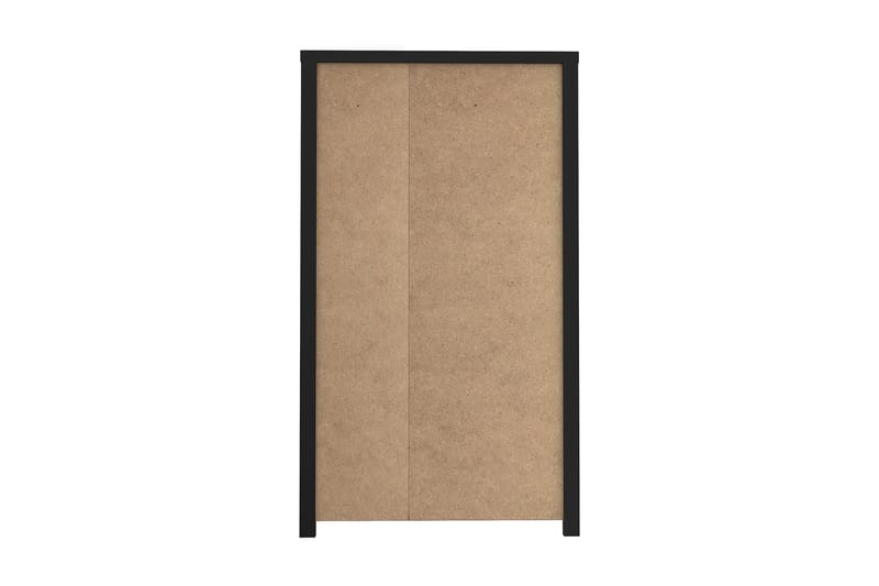 Konitsa Highboard 53x91 cm - Brun/Svart - Förvaring - Skåp - Förvaringsskåp
