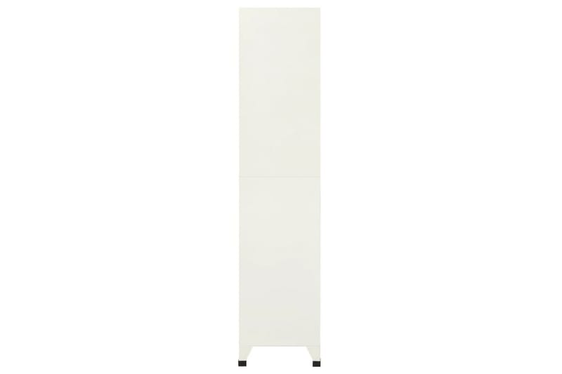 beBasic Förvaringsskåp grå och blå 90x40x180 cm stål - Grey - Förvaring - Skåp - Förvaringsskåp - Kontorsskåp - Dokumentskåp
