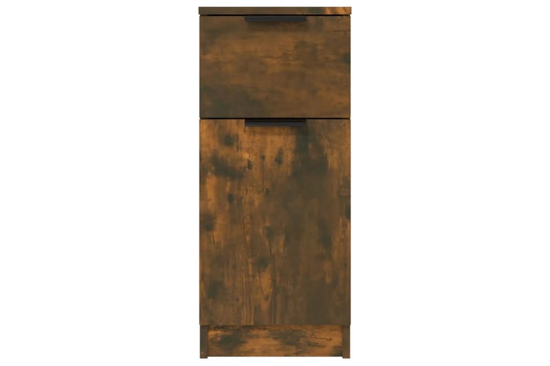 beBasic Förvaringsskåp rökfärgad ek 30x30x70 cm konstruerat trä - Brown - Förvaring - Skåp - Förvaringsskåp - Kontorsskåp - Dokumentskåp