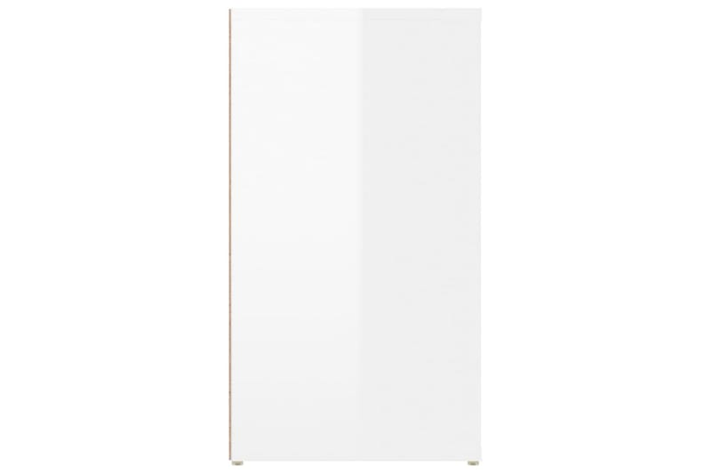 beBasic Förvaringsskåp vit högglans 100x33x59,5 cm konstruerat trä - White - Förvaring - Skåp - Förvaringsskåp - Kontorsskåp - Dokumentskåp