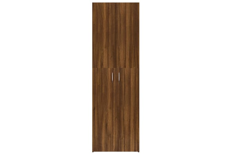 beBasic Kontorsskåp brun ek 60x32x190 cm konstruerat trä - Brown - Förvaring - Skåp - Förvaringsskåp - Kontorsskåp - Arkivskåp & hängmappsskåp
