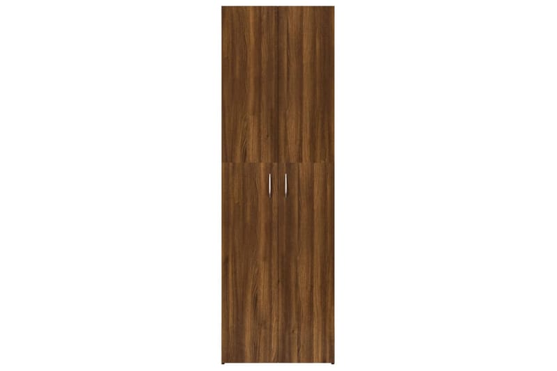 beBasic Kontorsskåp brun ek 60x32x190 cm konstruerat trä - Brown - Arkivskåp & hängmappsskåp