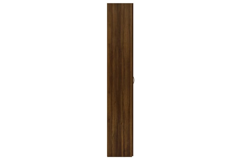 beBasic Kontorsskåp brun ek 60x32x190 cm konstruerat trä - Brown - Arkivskåp & hängmappsskåp