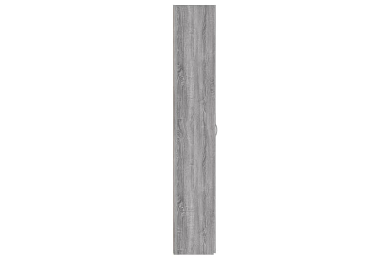 beBasic Kontorsskåp grå sonoma 60x32x190 cm konstruerat trä - Grey - Förvaring - Skåp - Förvaringsskåp - Kontorsskåp - Arkivskåp & hängmappsskåp