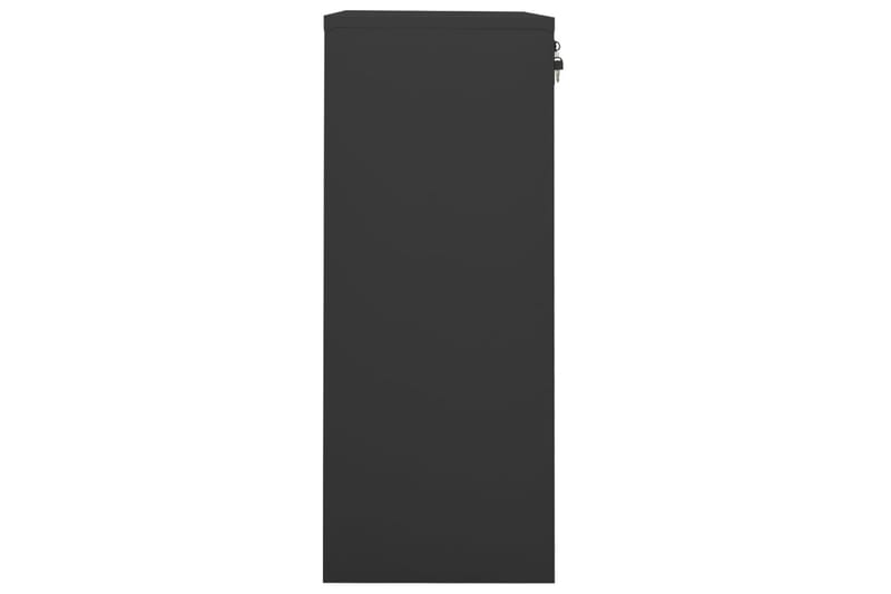 Dokumentskåp antracit 90x40x102 cm stål - Antracit - Förvaring - Skåp - Förvaringsskåp - Kontorsskåp - Dokumentskåp