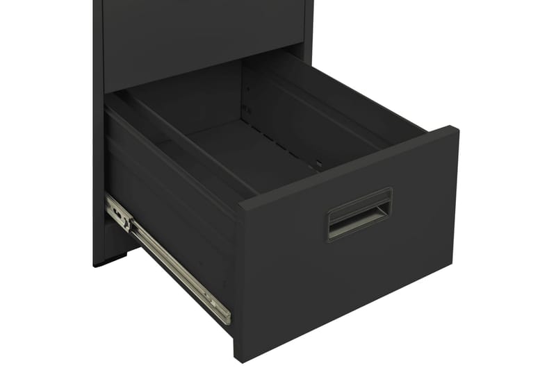 Dokumentskåp antracit 46x62x102,5 cm stål - Antracit - Förvaring - Skåp - Förvaringsskåp - Kontorsskåp - Dokumentskåp