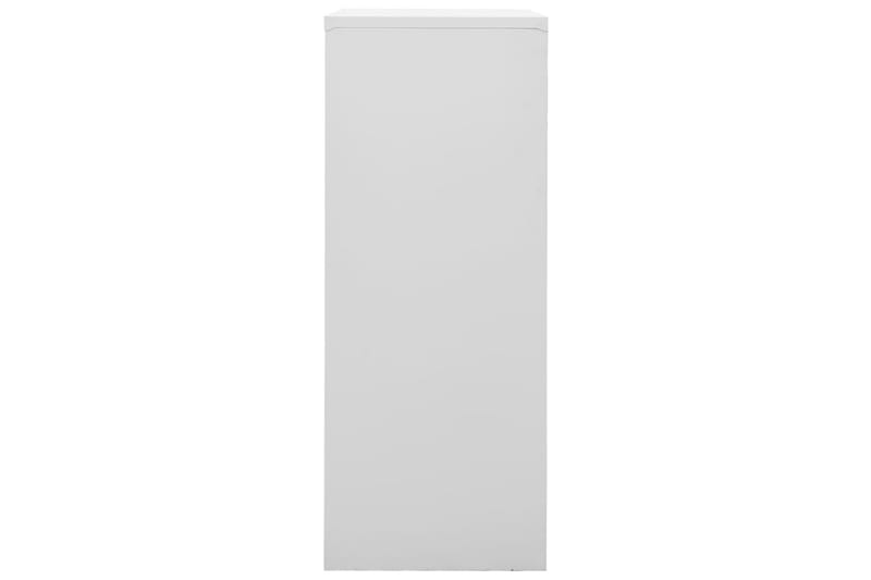 Dokumentskåp ljusgrå 90x40x102 cm stål - Ljusgrå - Förvaring - Skåp - Förvaringsskåp - Kontorsskåp - Dokumentskåp