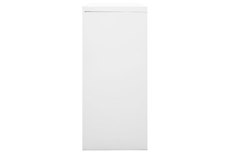 Dokumentskåp med skjutdörr grå 90x40x90 cm stål - Grå - Förvaring - Skåp - Förvaringsskåp - Kontorsskåp - Dokumentskåp