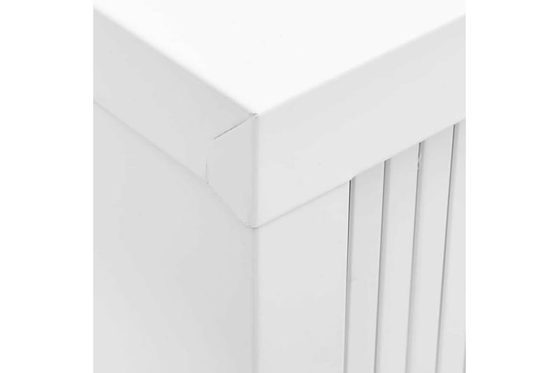 Dokumentskåp med skjutdörr vit 90x40x90 cm stål - Vit - Förvaring - Skåp - Förvaringsskåp - Kontorsskåp - Dokumentskåp