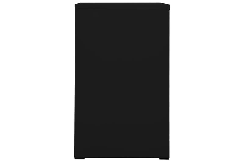 Dokumentskåp svart 46x62x102,5 cm stål - Svart - Förvaring - Skåp - Förvaringsskåp - Kontorsskåp - Dokumentskåp