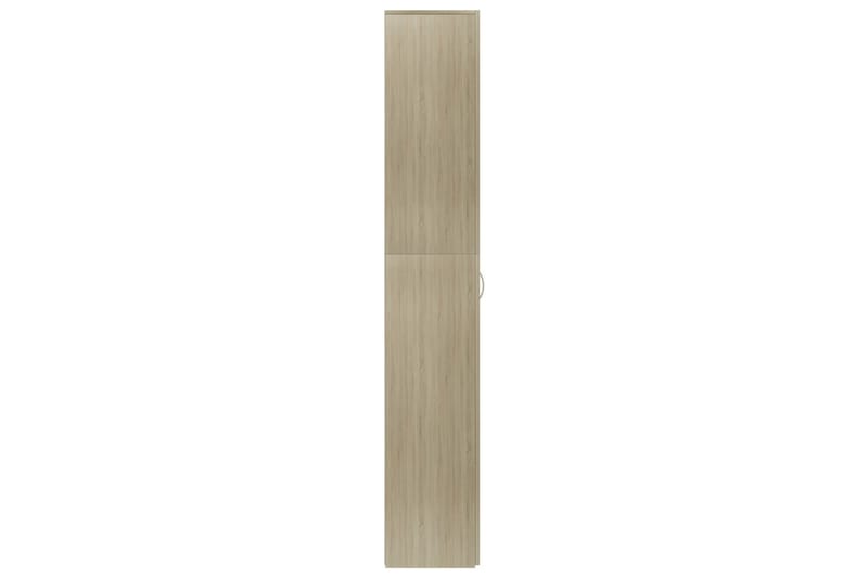 Kontorsskåp sonoma-ek 60x32x190 cm spånskiva - Brun - Förvaring - Skåp - Förvaringsskåp - Kontorsskåp - Dokumentskåp