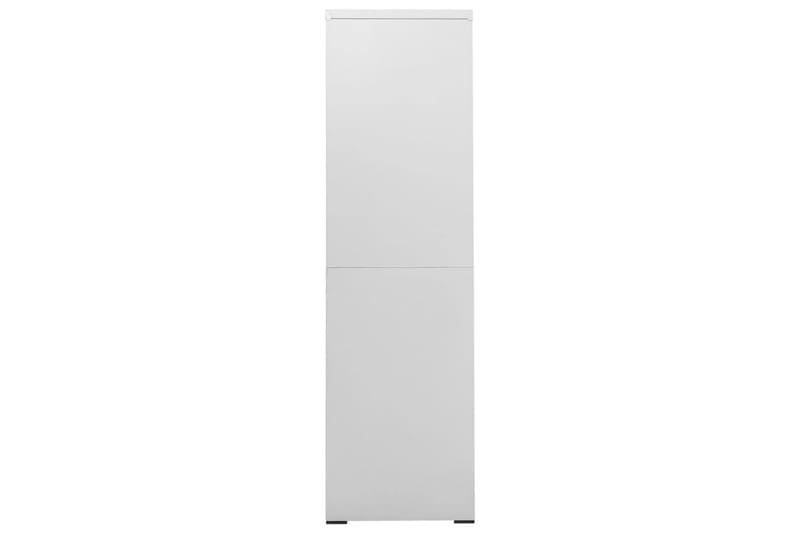 Dokumentskåp ljusgrå 90x46x164 cm stål - Ljusgrå - Förvaring - Skåp - Förvaringsskåp - Kontorsskåp - Dokumentskåp