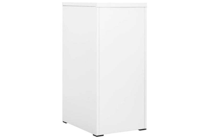Dokumentskåp vit 46x62x102,5 cm stål - Vit - Förvaring - Skåp - Förvaringsskåp - Kontorsskåp - Dokumentskåp