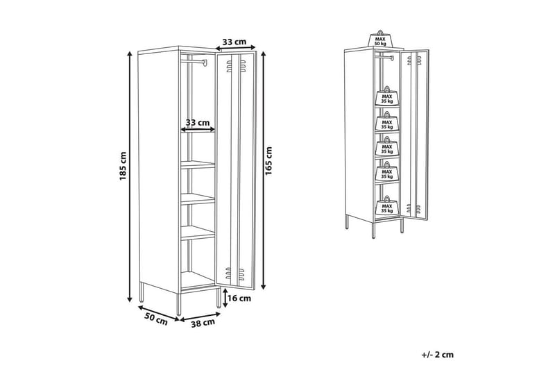 Kontorsskåp Frome - Förvaring - Skåp - Förvaringsskåp - Kontorsskåp - Dokumentskåp