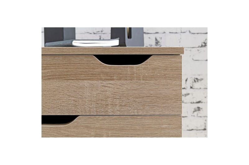 Rullkontejner Wohnling 4 lådor i foliebelagd spånskiva med hjul, modern - Förvaring - Förvaringsmöbler - Byrå - Hurtsar