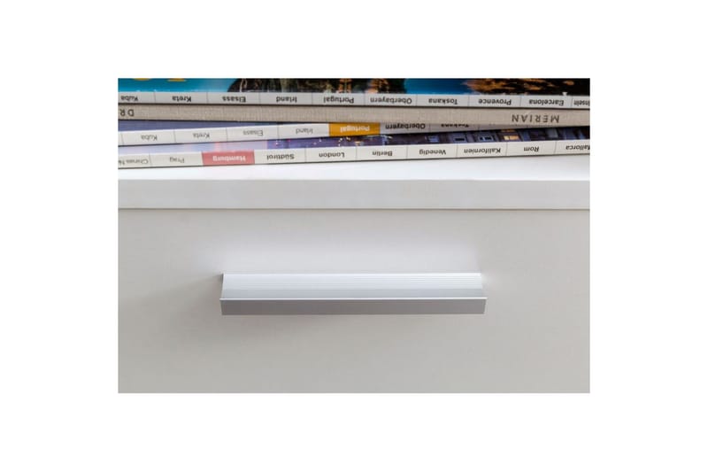 Rullkontejner Wohnling förvaringsbricka, 1 dörr, folierad spånskiva med hjul, modern stil Vit - Vit - Förvaring - Förvaringsmöbler - Byrå - Hurtsar