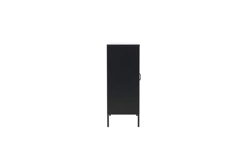 Skåp Misha - Svart, 40x80x102 - Förvaring - Skåp - Förvaringsskåp - Kontorsskåp - Dokumentskåp