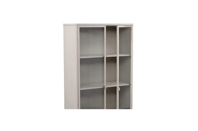 Skåp Piring - Beige - Förvaring - Skåp - Vitrinskåp