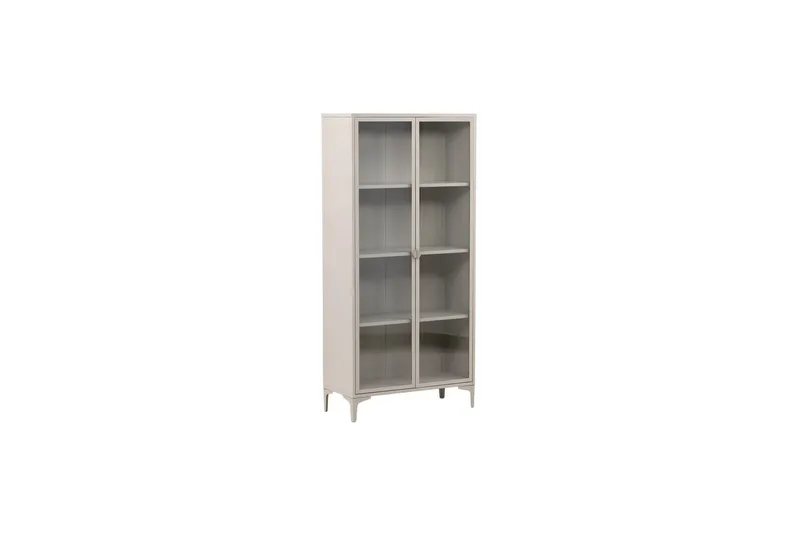 Skåp Piring - Beige - Förvaring - Skåp - Vitrinskåp