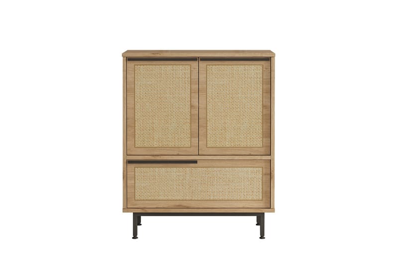 Liyakat Highboard - Ek/Valnöt - Förvaring - Skåp - Förvaringsskåp