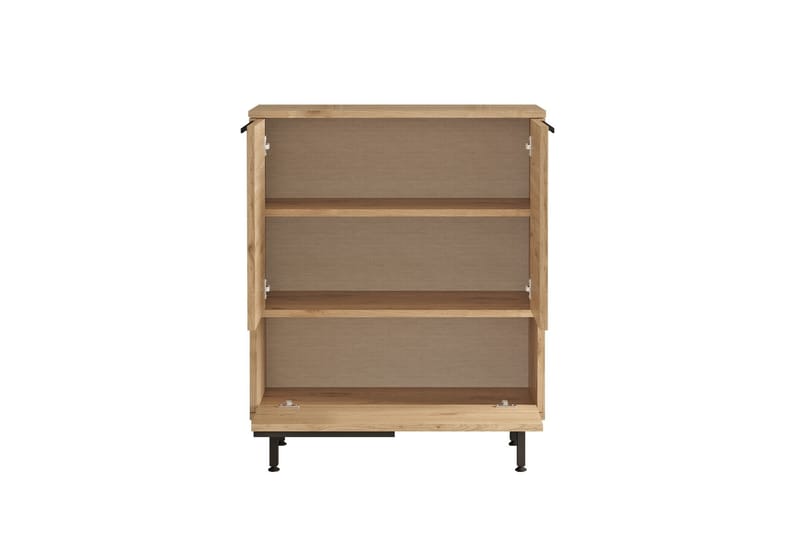 Liyakat Highboard - Ek/Valnöt - Förvaring - Skåp - Förvaringsskåp
