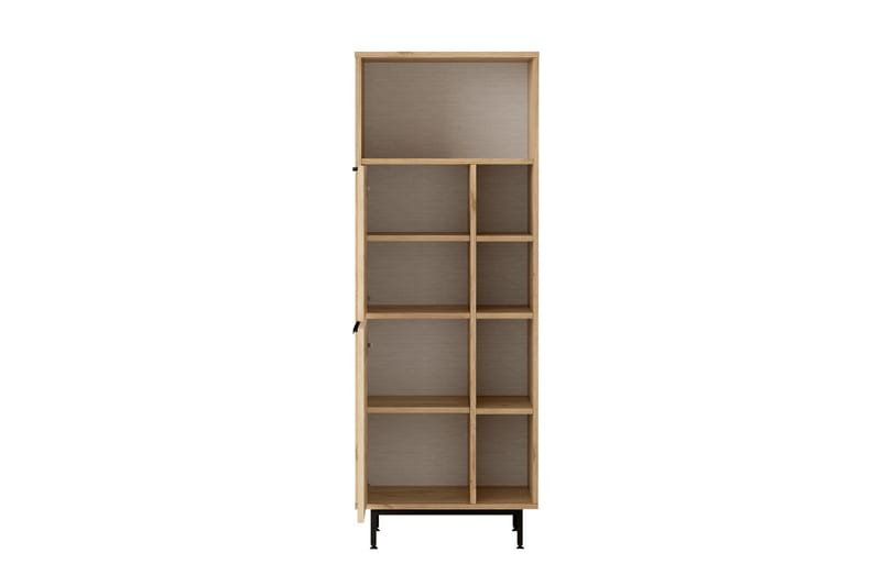 Liyakat Highboard - Ek/Valnöt - Förvaring - Skåp - Förvaringsskåp