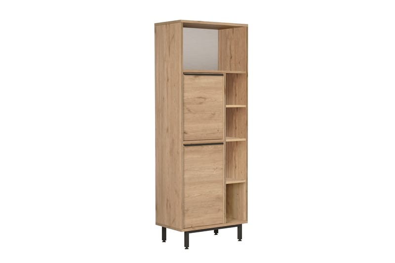 Liyakat Highboard - Valnöt - Förvaring - Skåp - Förvaringsskåp