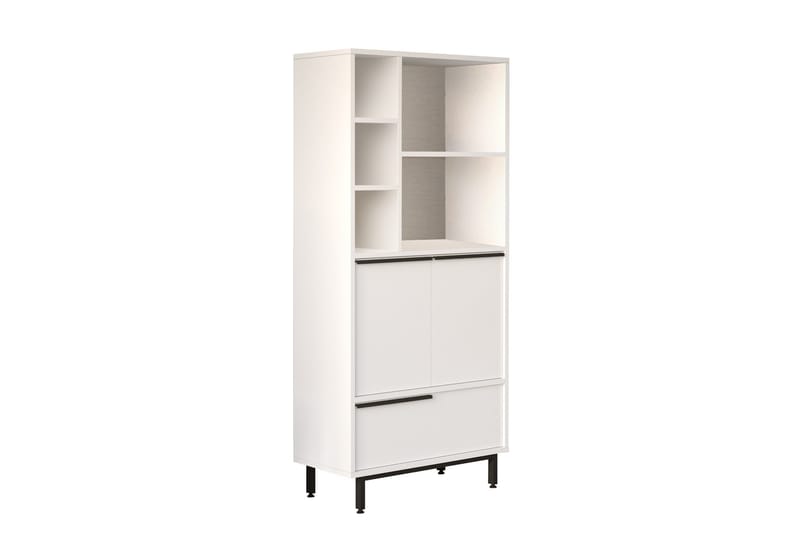 Liyakat Highboard - Vit - Förvaring - Skåp - Förvaringsskåp
