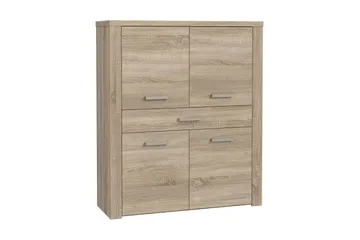 Loannia Highboard 42x117 cm - Brun - Förvaring - Skåp - Förvaringsskåp