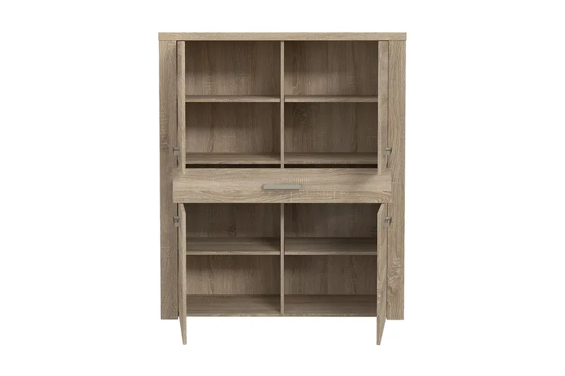 Loannia Highboard 42x117 cm - Brun - Förvaring - Skåp - Förvaringsskåp