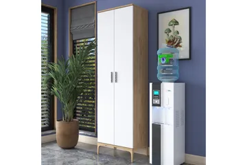 Manorma Highboard - Valnöt/Vit - Förvaring - Skåp - Förvaringsskåp
